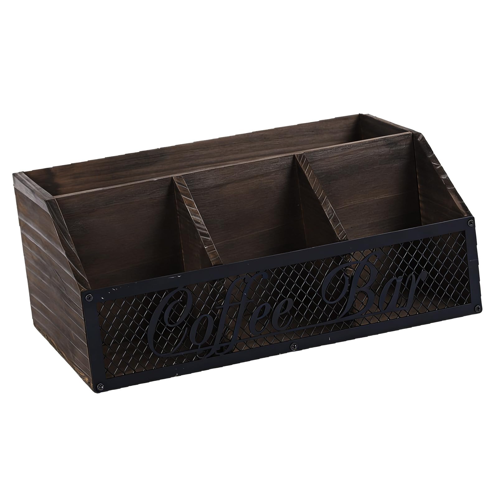 Piceioep Coffee Space Holder Featuring Elegant Lettering and Build for Beans Pods and Cups Componentized Kitchen Planner