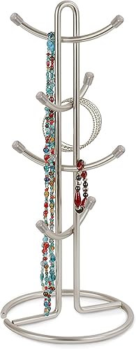 Miniatura 7 de FitWell - Soporte para tazas para mostradores, capacidad para 8 tazas grandes, árbol de taza de café para encimeras, soporte para tazas, ahorro de