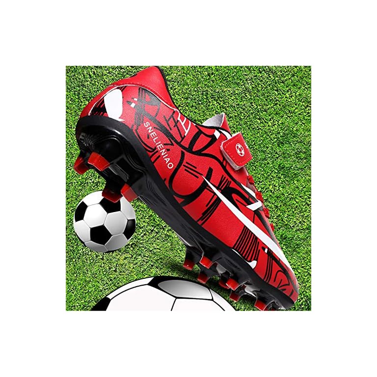 DIQUEQI Astro Turf Football Boots – PVC Upper, Rubber Sole, TF For Artificial Grass (Unisex Adults)-370903
