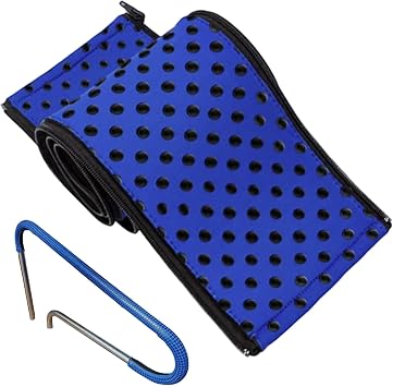Swimming Rail Grip Sleeve - Slip Anti Slip Pool Hand Cover, Zip Closure Cushion Wrap | England Ladder Handle Protector for Seniors, Youth, Adults, Home Pool COMF, Heat Resistant Padded Safety