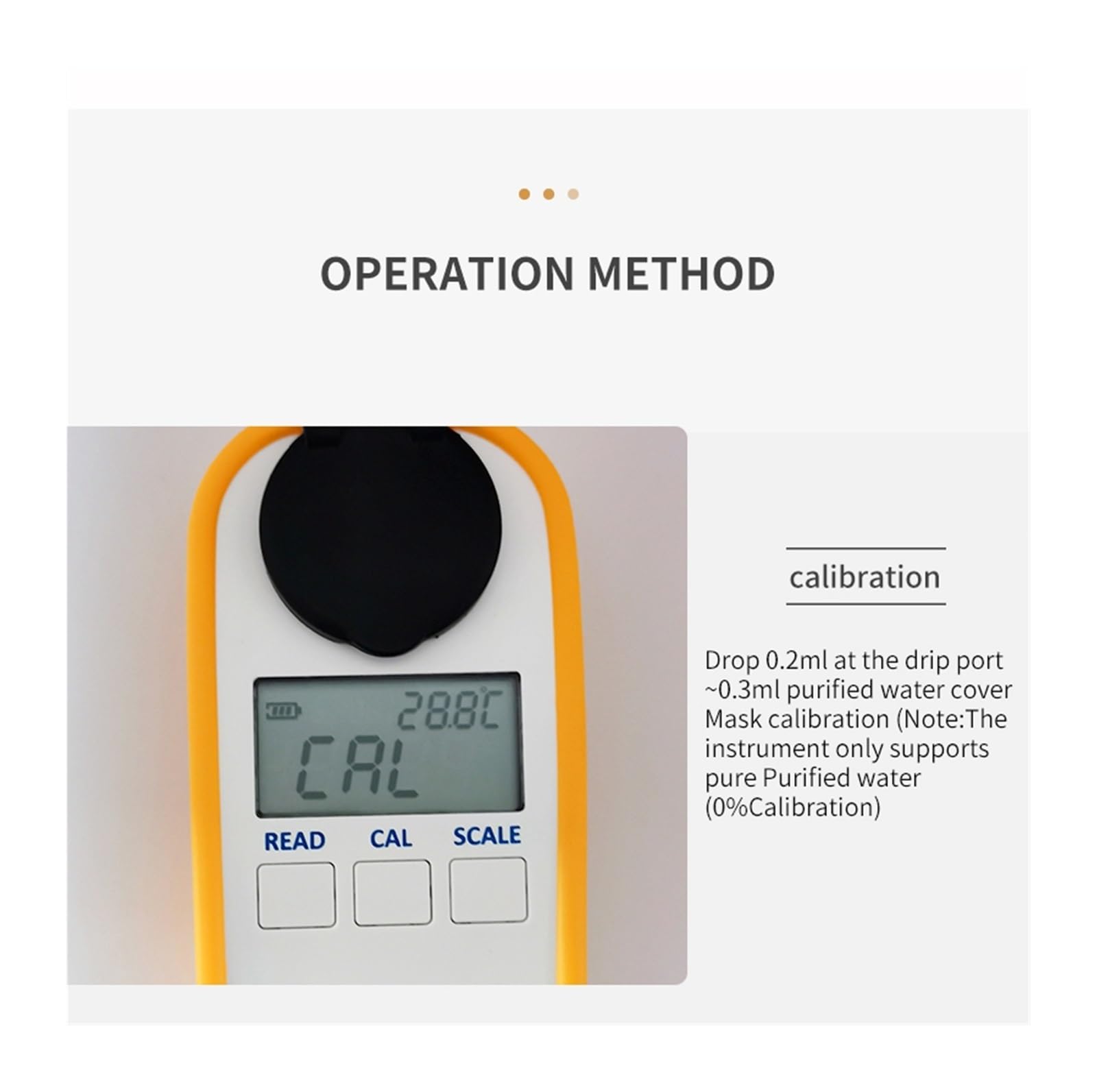 Brix Meter 0-94% Rifrattometro digitale portatile professionale per miele misuratore di zucchero succhi di frutta bevande zucchero tester alta precisione