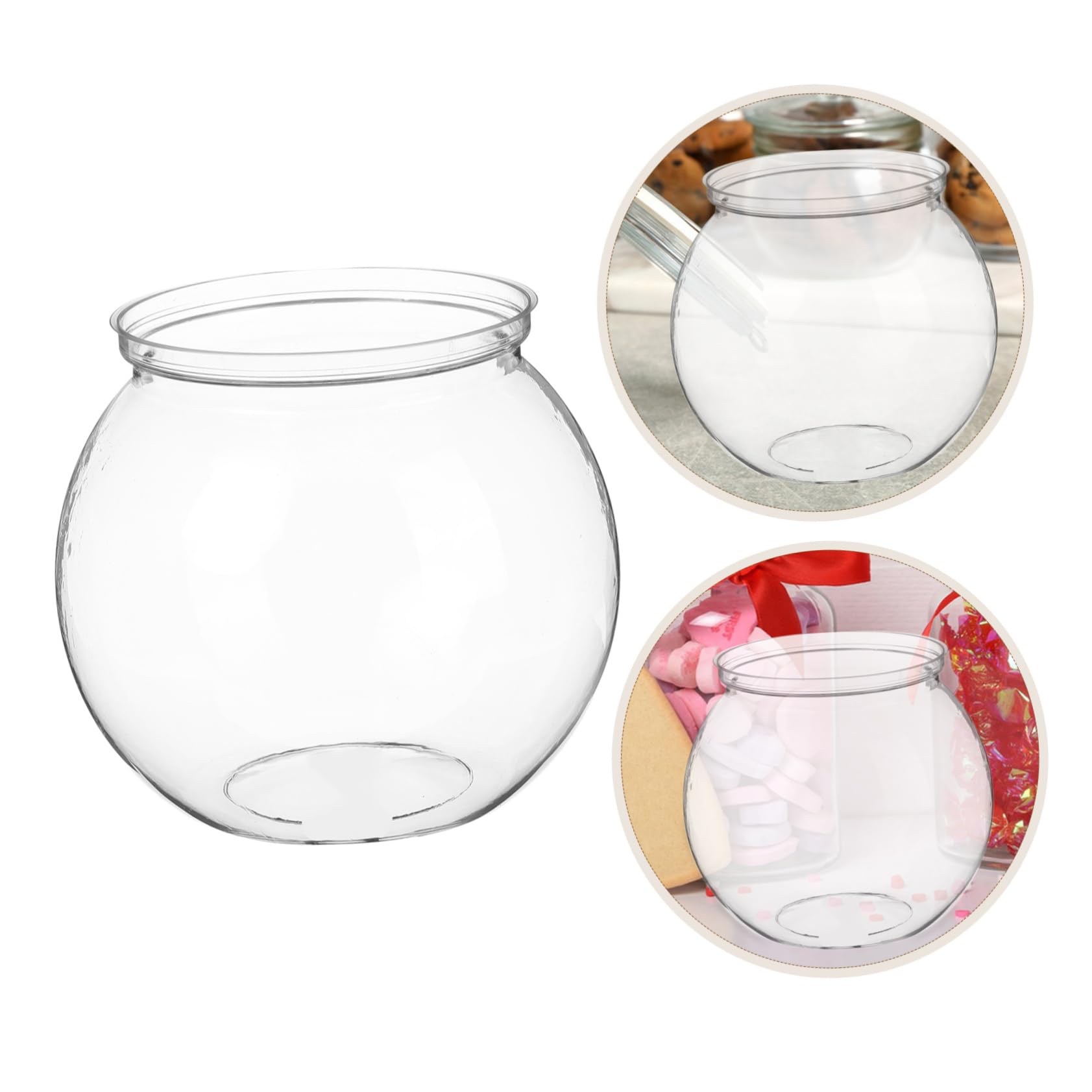 Beaupretty 6pezzi Ciotole per Caramelle in Plastica Ciotole per Dolciumi per Cibo Forniture per Feste Decorazioni per Tavola Accessori per Feste di Carnevale Contenitori per Dolcetti