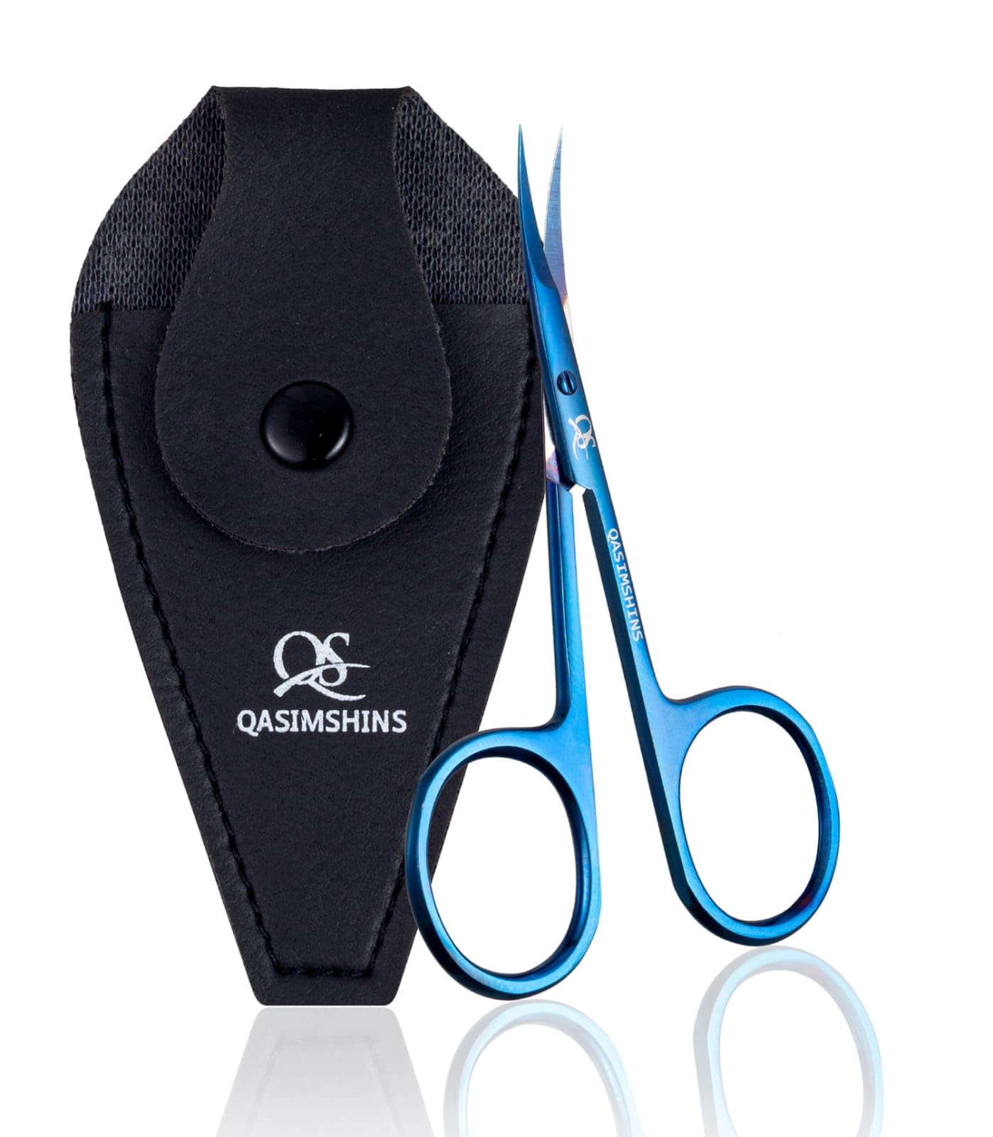 Professional Cuticle Scissors with Curved Tip, Stainless Steel Cuticle Scissors Extra Fine