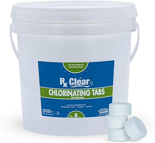Miniatura 10 de Rx Clear - Tabletas de cloro estabilizadas de 1 pulgada.