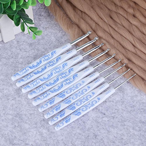 Demiawaking - Set di 9 uncinetti con morbida