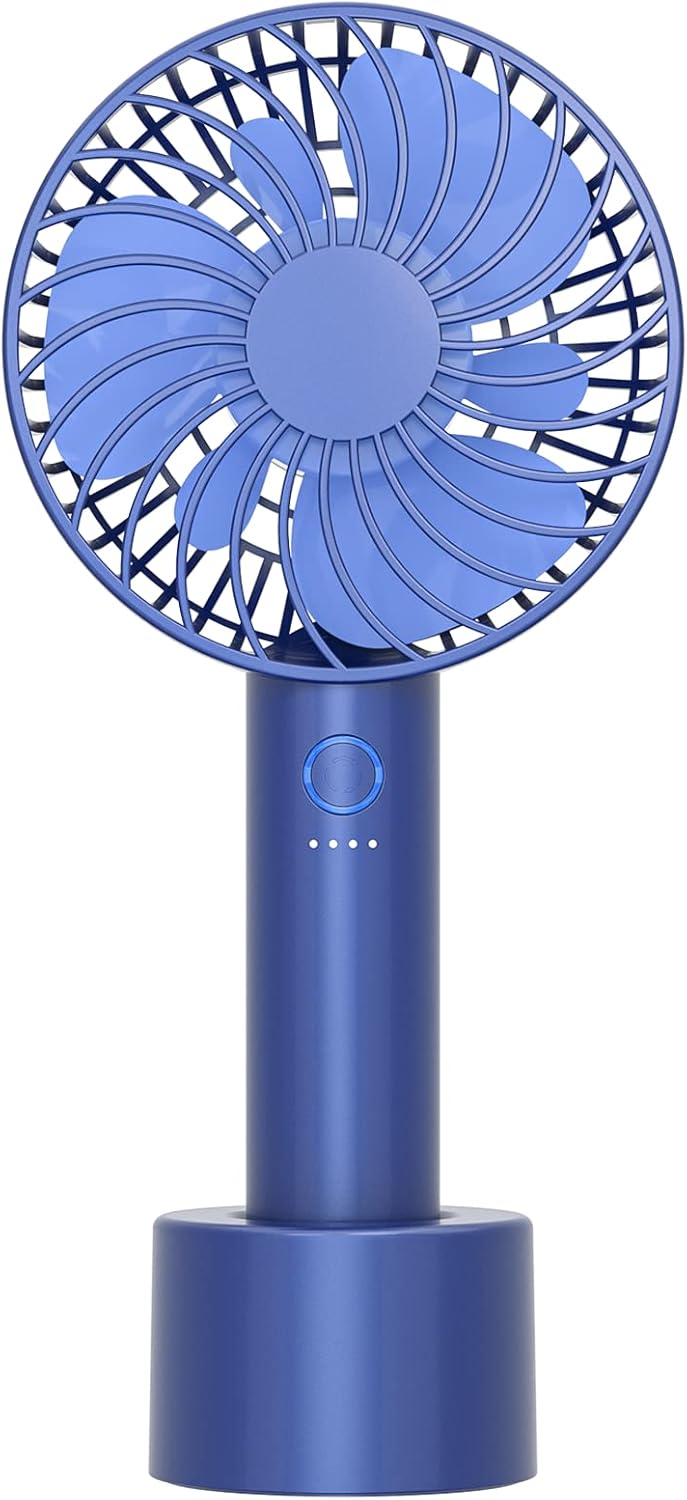 HandFan Portable Fan Handheld Rechargeable Hand Fan Battery Operated
