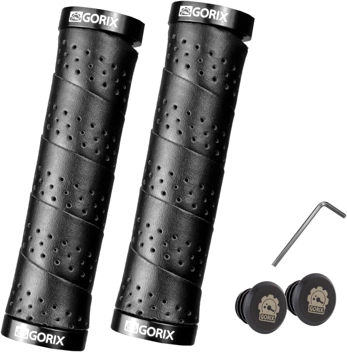 GORIX Bike Handle Bar Grips Handlebar Cover EVA Double Lock On Cylindrical Round Bike Road MTB Bicycle (GMochi)