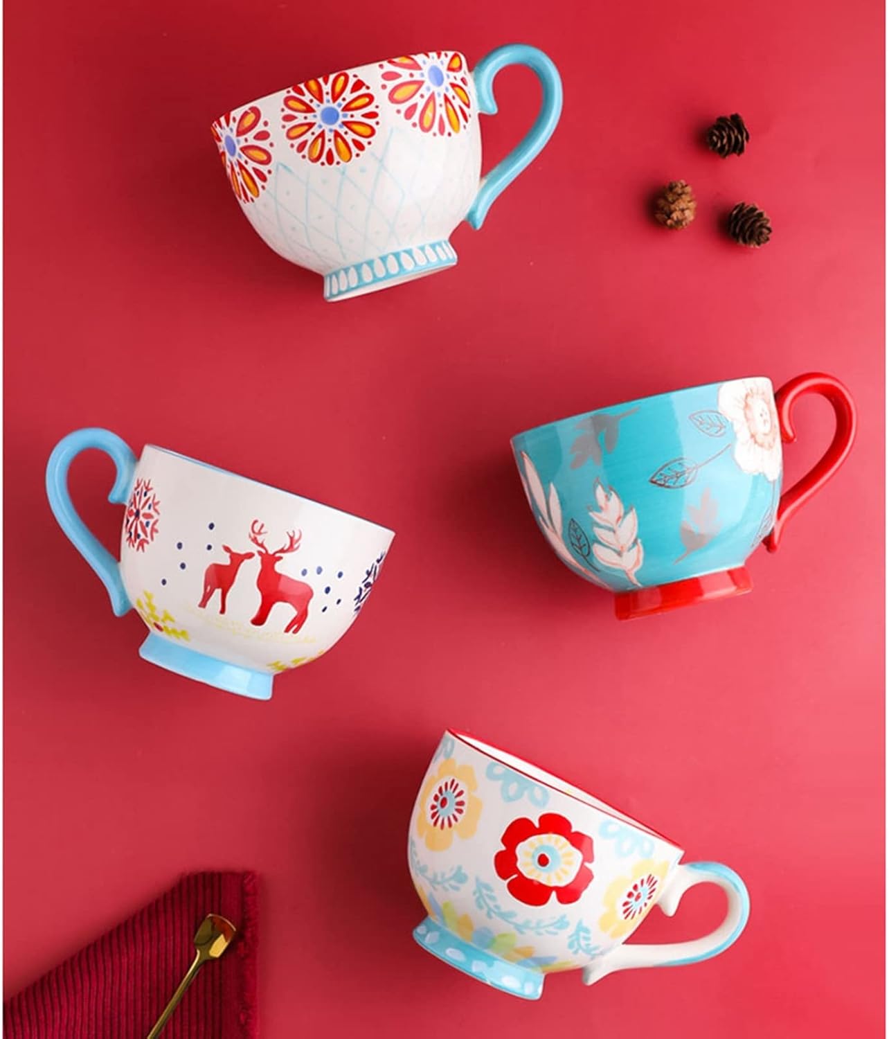 新品 コーヒーカップ おしゃれ 花柄 磁器 450ml 陶器 マグカップ プレゼント 男性 女性 高級 ギフトボックス シンプル 北欧 セラミック カップamp ソーサー 一人暮らし アフタヌーンティーカップ オートミールカップ Glm Co Il 新品 コーヒーカップ おしゃれ 花柄 磁器 450ml 陶器 マグカップ プレゼント 男性 女性 高級 ギフトボックス シンプル 北欧 セラミック カップamp ソーサー 一人暮らし アフタヌーンティーカップ オートミールカップ Glm Co Il