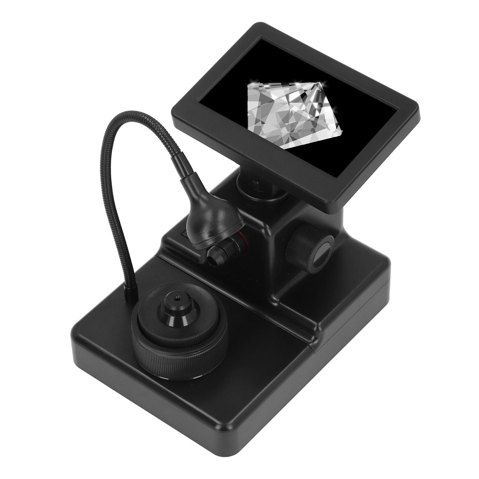 Waist Code Microscope 1000X Magnification LCD Screen Digital Microscope Jewelry Inspection