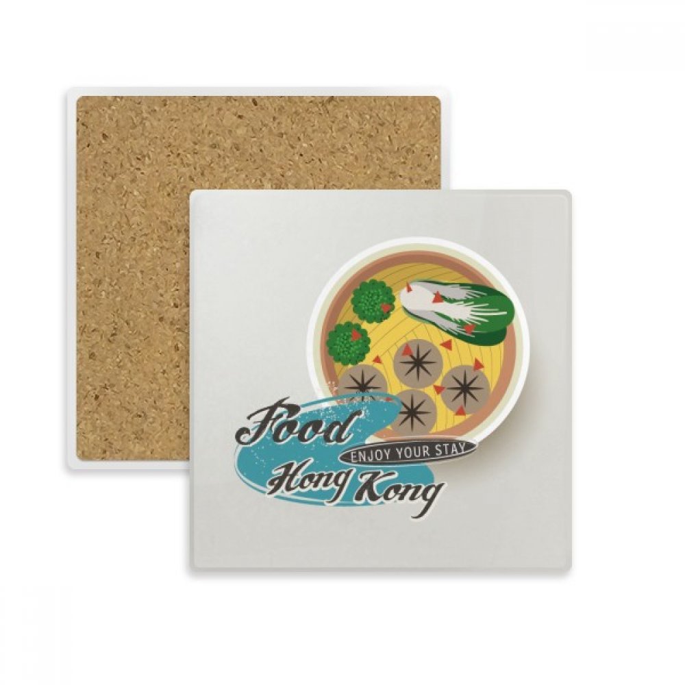 Chine Dim Sum dessous de verre absorbant multicolore idée cadeau