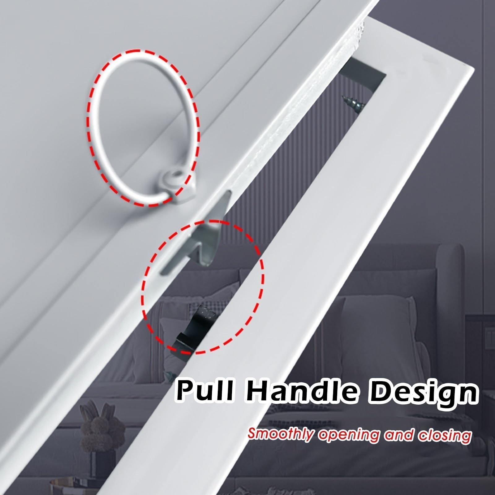 Trampilla Pladur Panel De Acceso para Válvula De Ducha Blanco, Placa De Cubierta Rectangular para Orificio De Acceso/Puerta De Servicio para Plomería Eléctrica(400x400mm/15.7x15.7in)