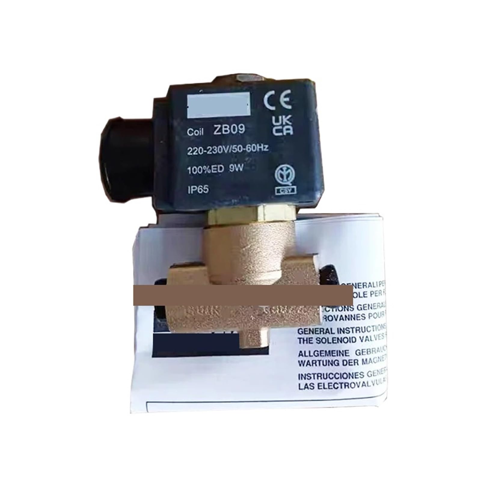 Électrovanne VE146 ZB09 1/4 résout fuite pression 30 bar VE140R