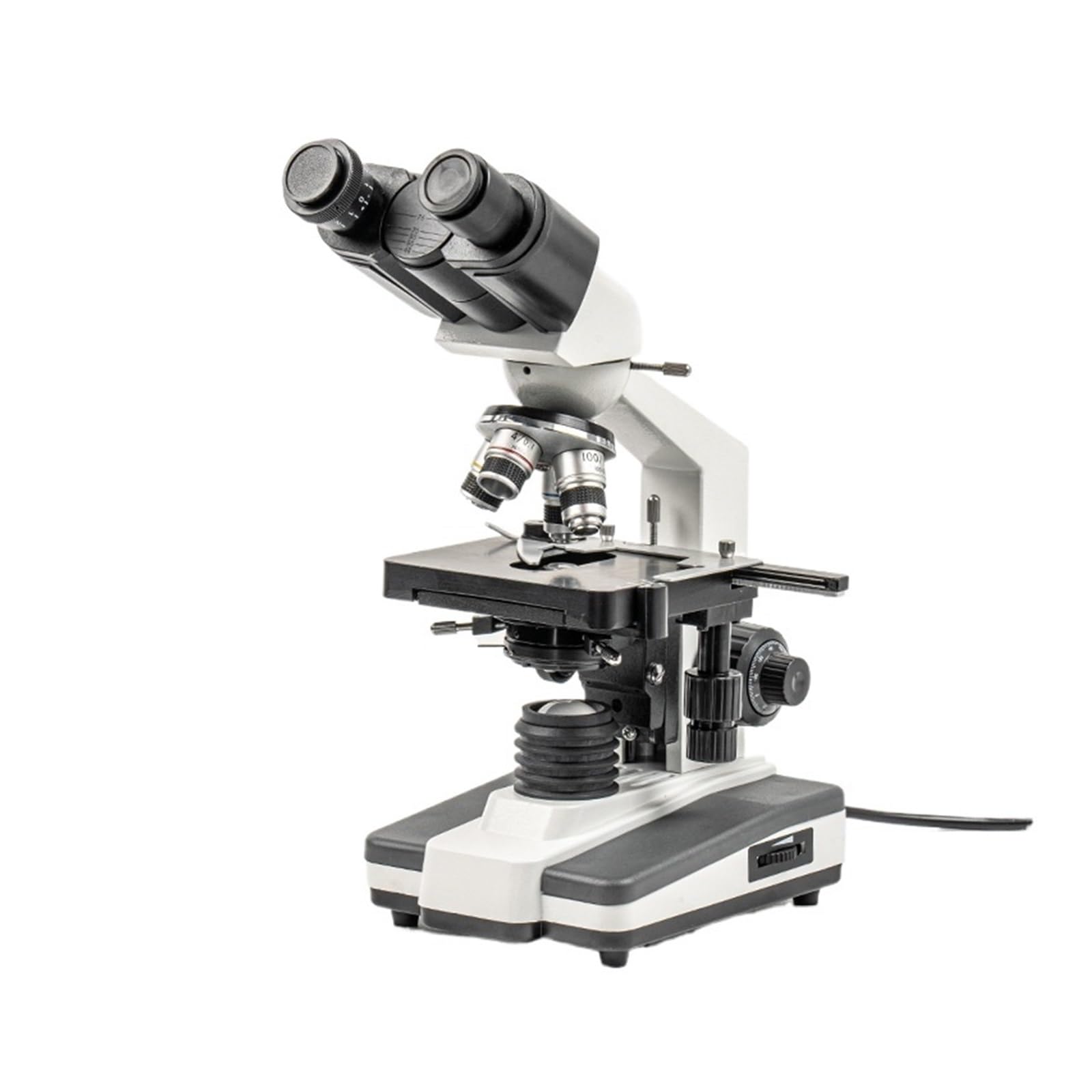 microscopio, Microscopio Digital 40x - 1600x Compuesto Biológico con Luz Ajustable Y Etapa Mecánica XY 3D para Laboratorio De Ciencias Médicas Educativas Reparación Equipos Electrónicos para Adultos
