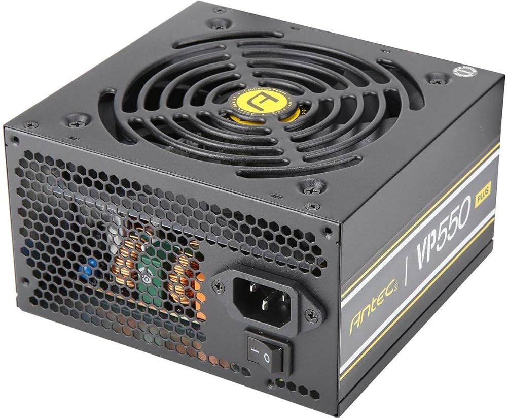 Antec VP Plus VP550 Plus 550W ATX12V / EPS12V 80 Plus Certified Non-Modular Active PFC Power Supply - View 1