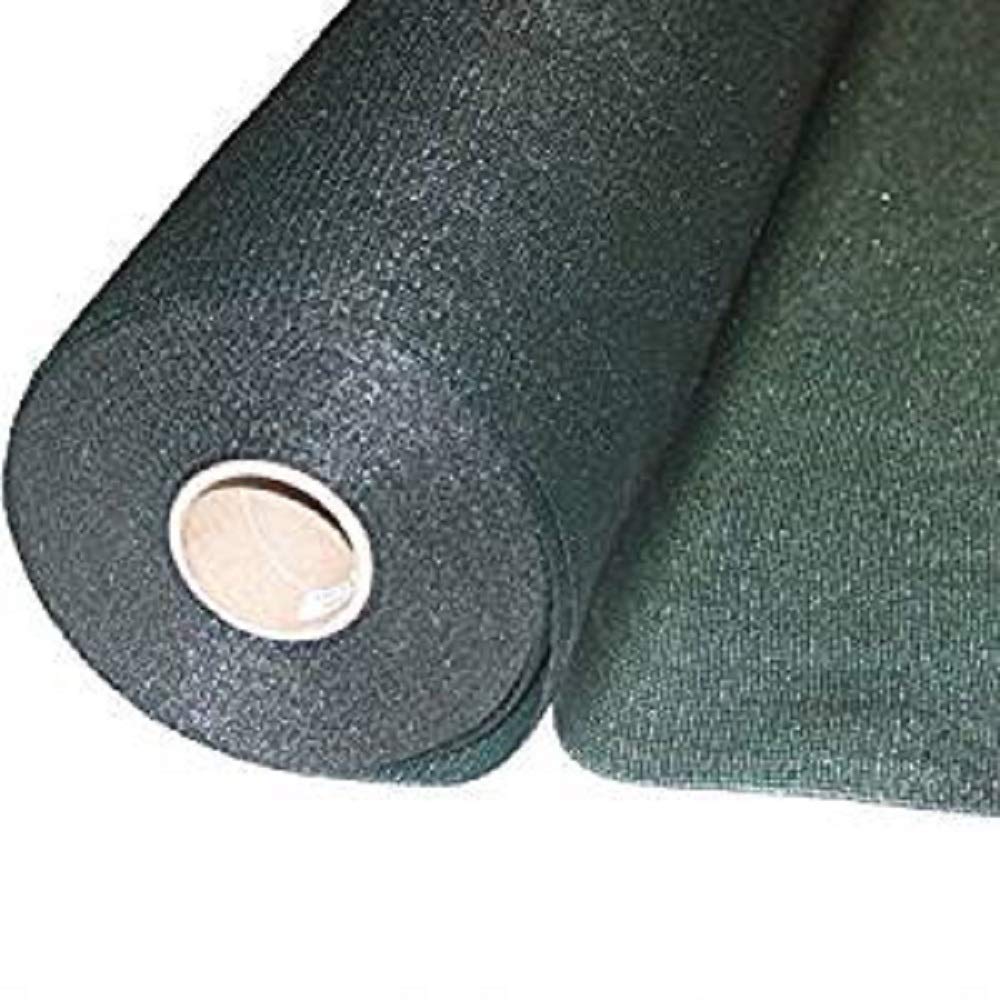 Rete Ombreggiante Per Giardino - Verde Scuro, Copertura 90% - 1x50 M Con Asole Rinforzate