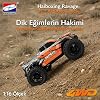 HAIBOXING RC 1/16 Ravage 45+ KM/H Sürat Uzaktan Kumandalı RC Model Araba RTR Elektrikli 4WD Brushless Fırçasız Offroad Truck (Turuncu)