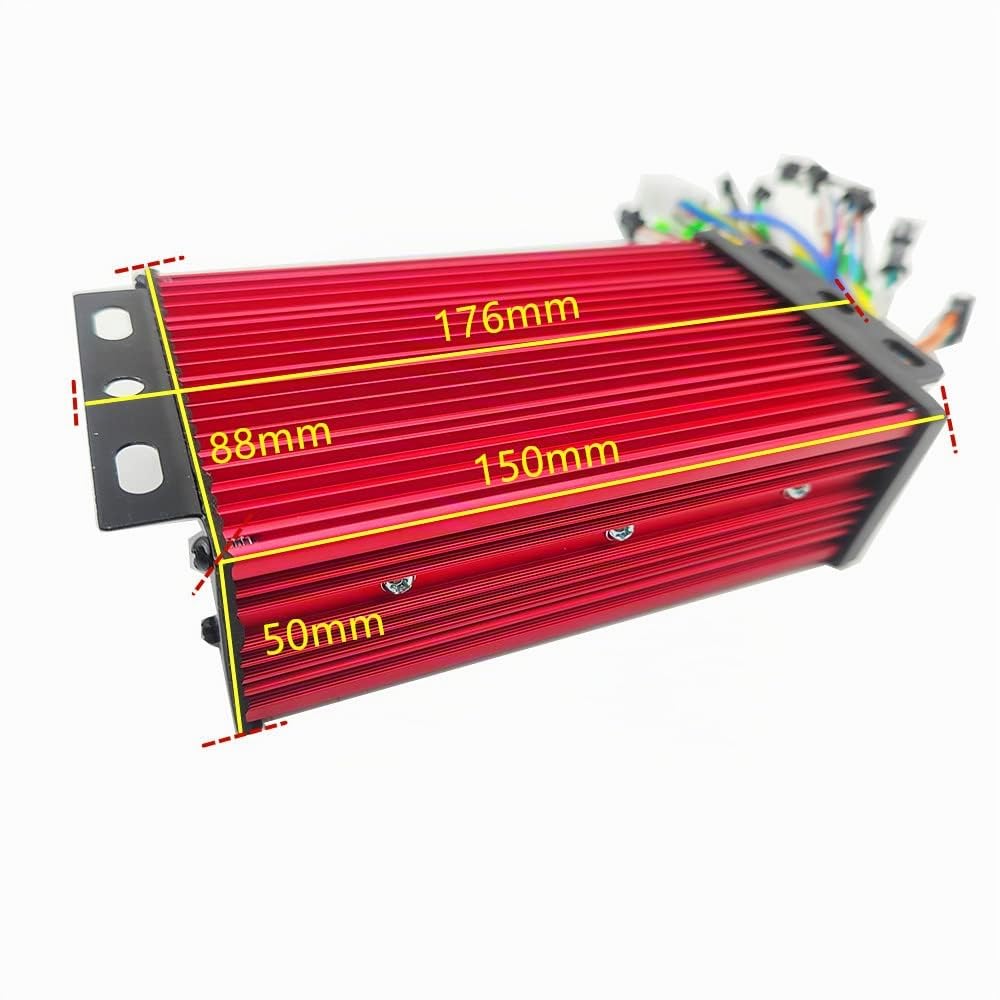 Centralina Monopattino Elettrico Regolatore 36V 48V 60V 800W 1000W 1500W 26A 30A 33A for Scooter Elettrico Brushless Motor Controller(36-64V 26-33A Kit)