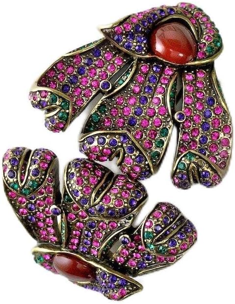 Heidi Daus Calla Lily Bracelet Swarovski Crystals Gorgeous Piece!