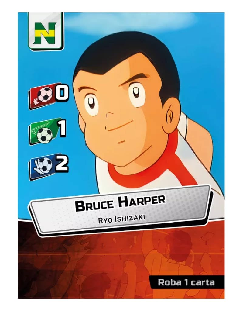 Juego de Cartas Campeones Oliver y Benji | Duelo New Team vs Toho | Juego de Fútbol para Niños +10 Años y Fans Retro | Regalo Ideal con Dados, Cartas Especiales y Marcador de Partidos