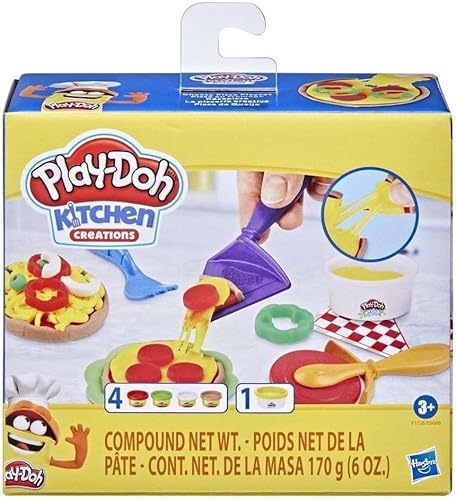 Play-Doh Kitchen Creations - Juego de pizza con queso para niños de 3 años en adelante, no tóxico disponible en Yaxa Colombia