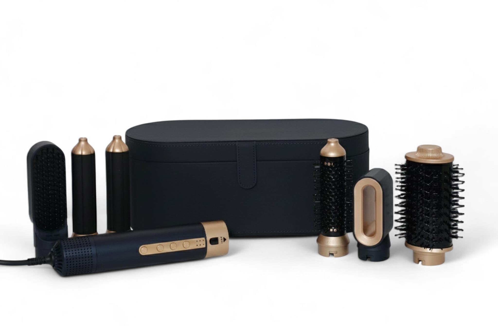Asciugacapelli Brushless 6 in 1 | Air Styler 6 in 1| Motore ad Alta Velocità | Controllo Intelligente della Temperatura | 6 Accessori per Styling | Leggero, Silenzioso, Professionale (blue)
