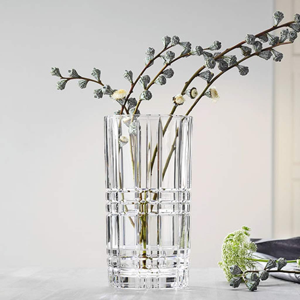Amazon.co.jp: 花瓶、リビングルームクリスタルラウンド花瓶ベース