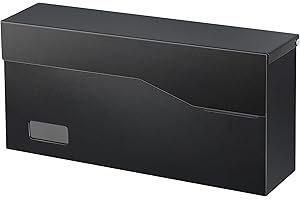 Ultra-Modern Wall-Mounted Mailbox: The Perfect Addition to Your Contemporary Abode