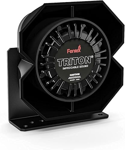 Feniex S-2009 Triton - Altavoz de 100 W con conexión de cable rígido