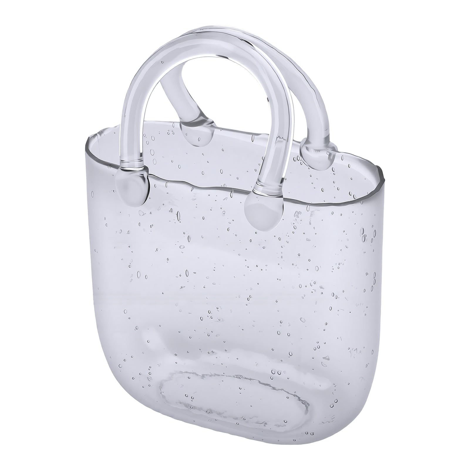 Bolsa de bebidas de vidrio con base antideslizante para cócteles y decoración