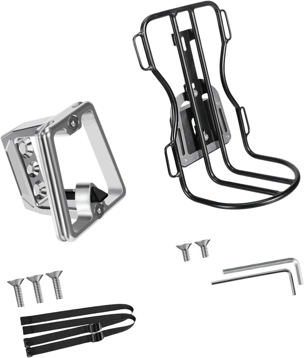 Mountain Bicycles Front Rack Cycling Aluminum Alloy Cargo Carriers for Long Distances Riding Bike Shelf Cargo Shelf Brackets