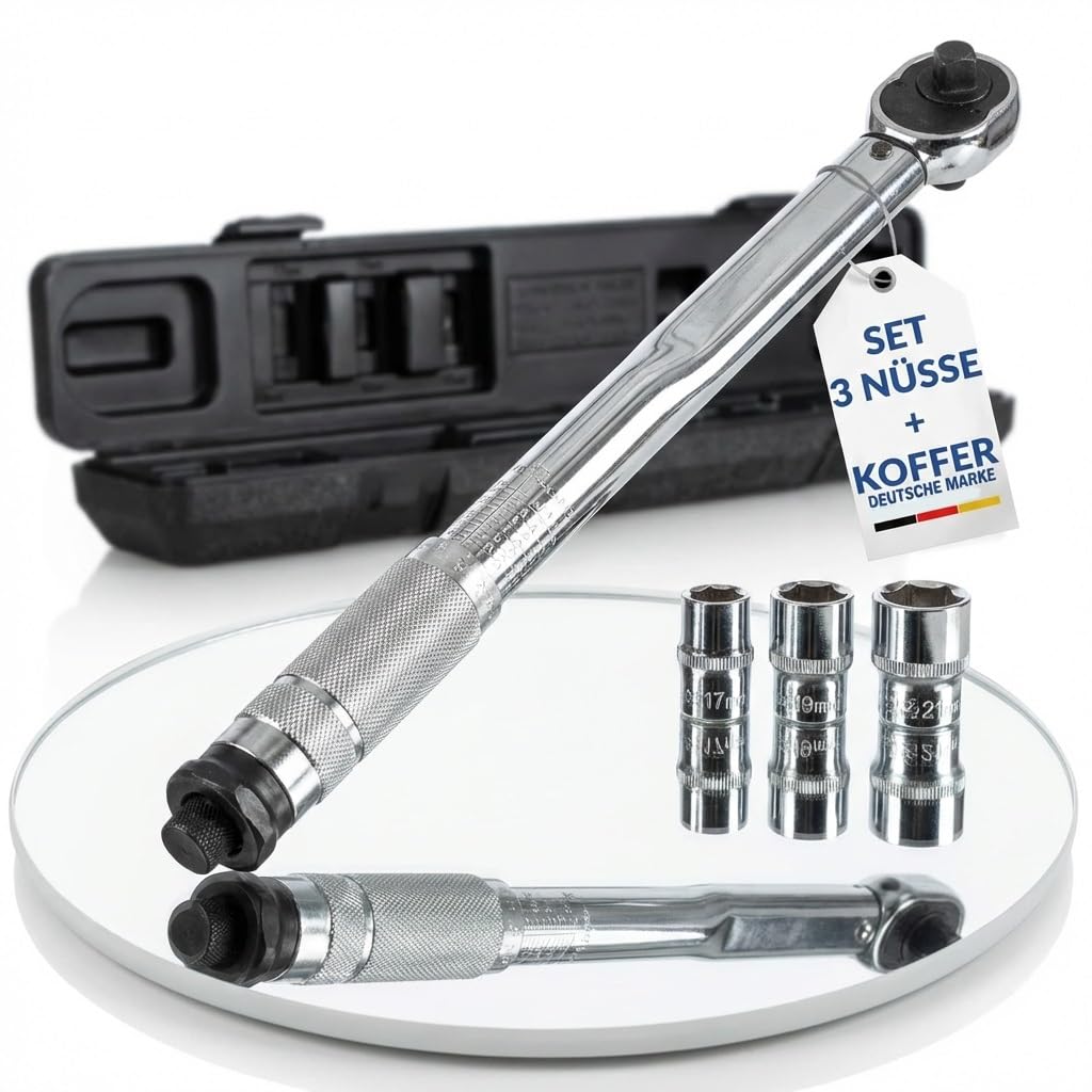Unitec momentsleutel, instelbaar van 40 tot 210 Nm, aandrijving 1/2