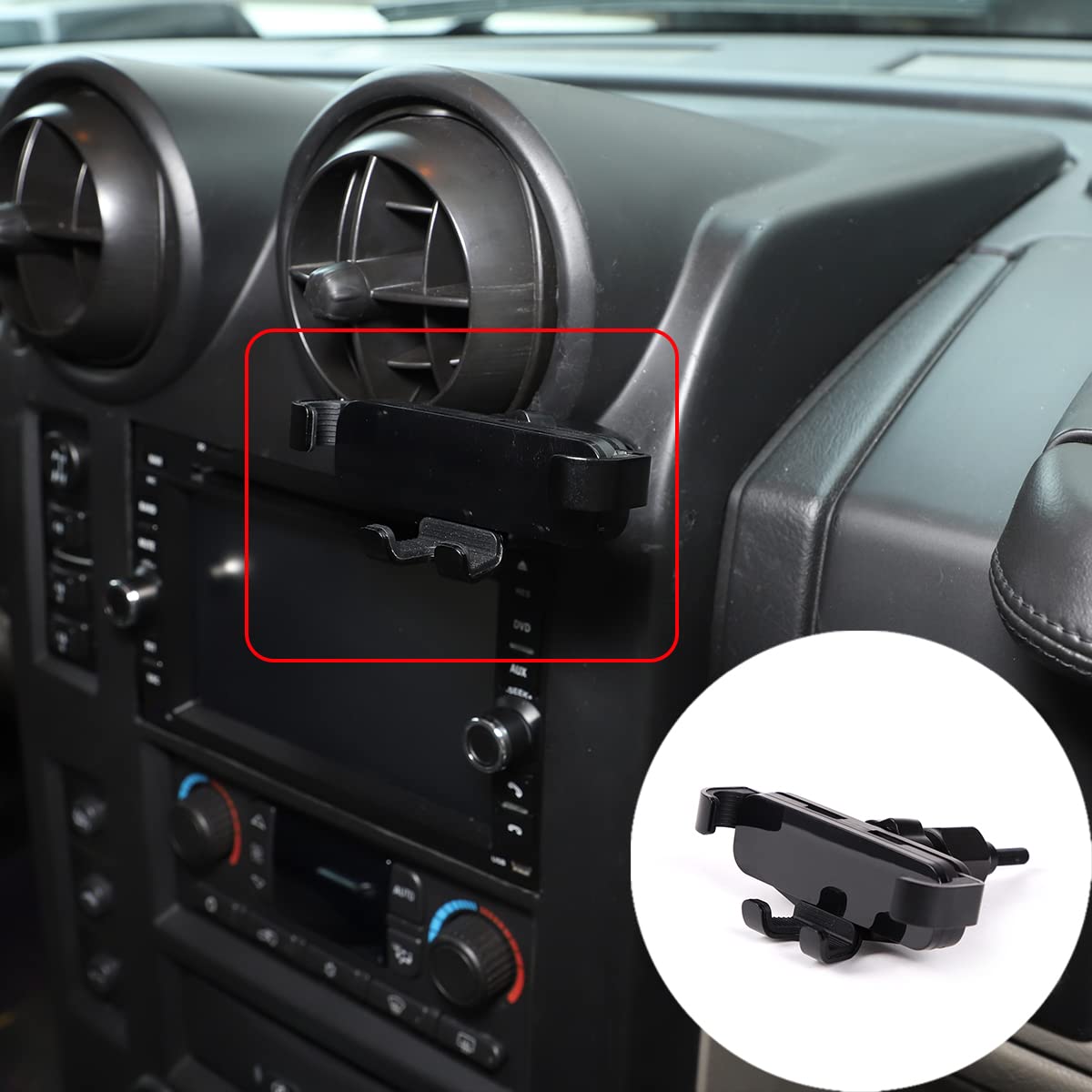 METYOUCAR Supporto per telefono cellulare, supporto per cruscotto per telefono per Humm*er H2 2003-2007 supporto per cellulare accessori per auto