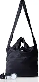 Sacola de viagem mais compacta do mundo, bolsa portátil para compras no mercado de praia - reutilizável dobrável e recheável