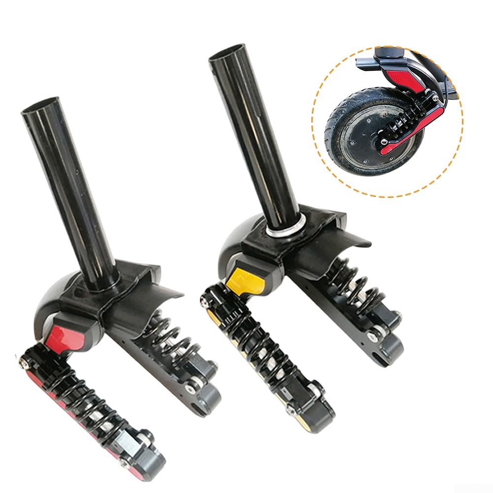 Amortiguador de tubo delantero para Xiaomi Electric Scooter, Horquilla de resorte, Mayor estabilidad (rojo)