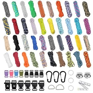 Eubswa Paracord 550 Zestaw 40 Kolorów