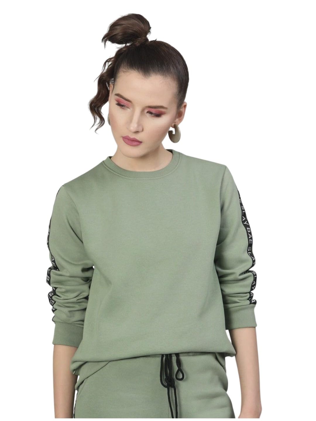 street9 Full Sleeve Embellished Women Sweatshirt (SWS00OO2159)-picture-14