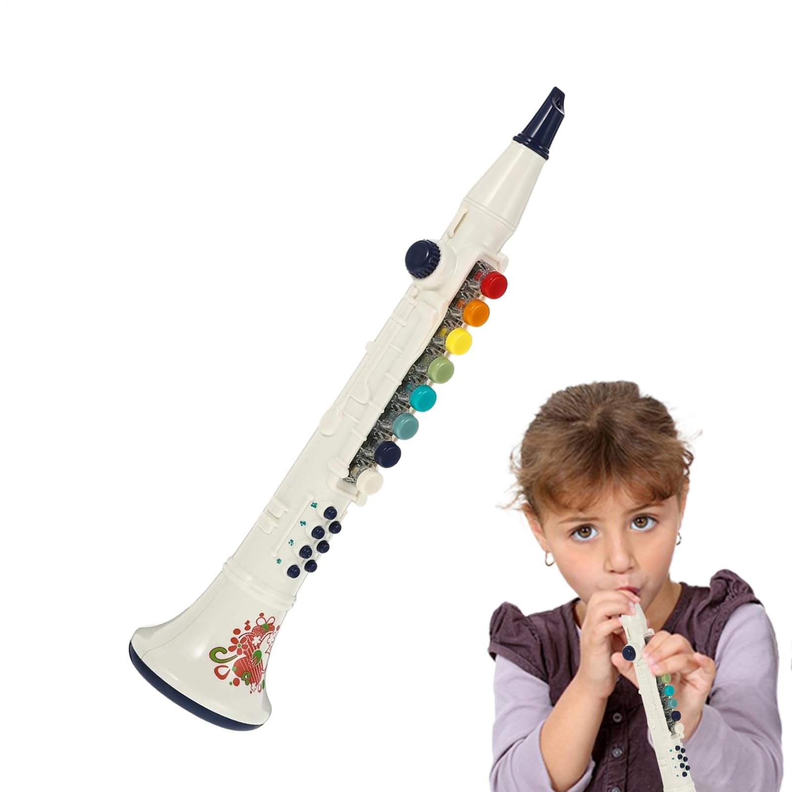 a tromba, tromba per clarinetto elettrico per - musicale, Strumenti musicali con volume regolabile per piccoli, , ragazze