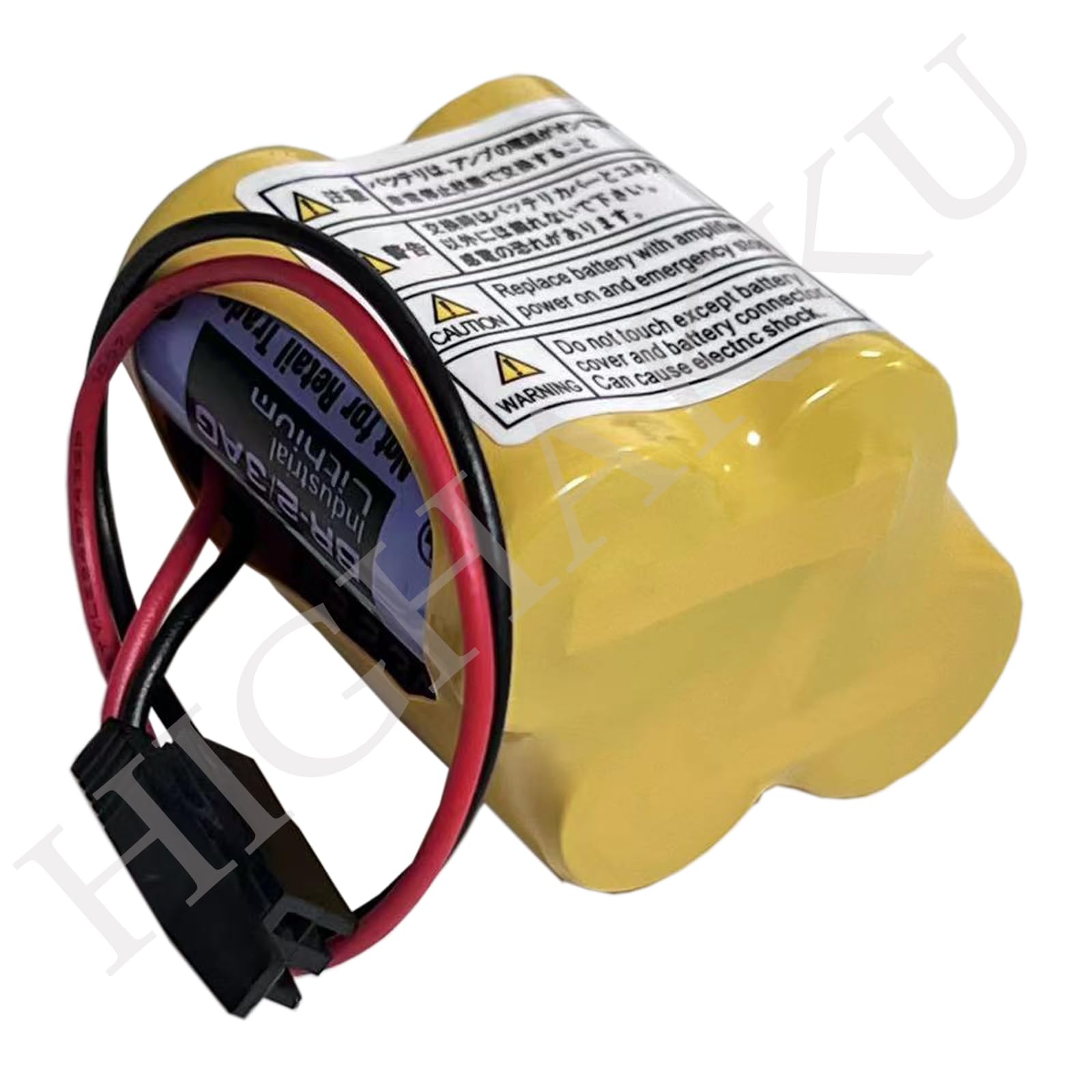 Batteria di ricambio A98L-0031-0025, BR-2/3AGCT4A, compatibile con Allen-Bradley SLC-500, MicroLogix 1400, MicroLogix 1500, 2900 mAh Rechange Remplacement