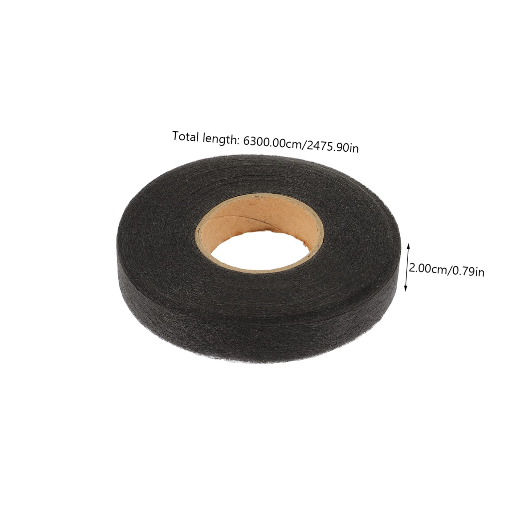Tofficu 10rollos Cinta Adhesiva Doblada Doble Cara Para Ropa y Manualidades Para Dobladillos y Proyectos De Tela Sin Coser Resistente y Fácil De Usar
