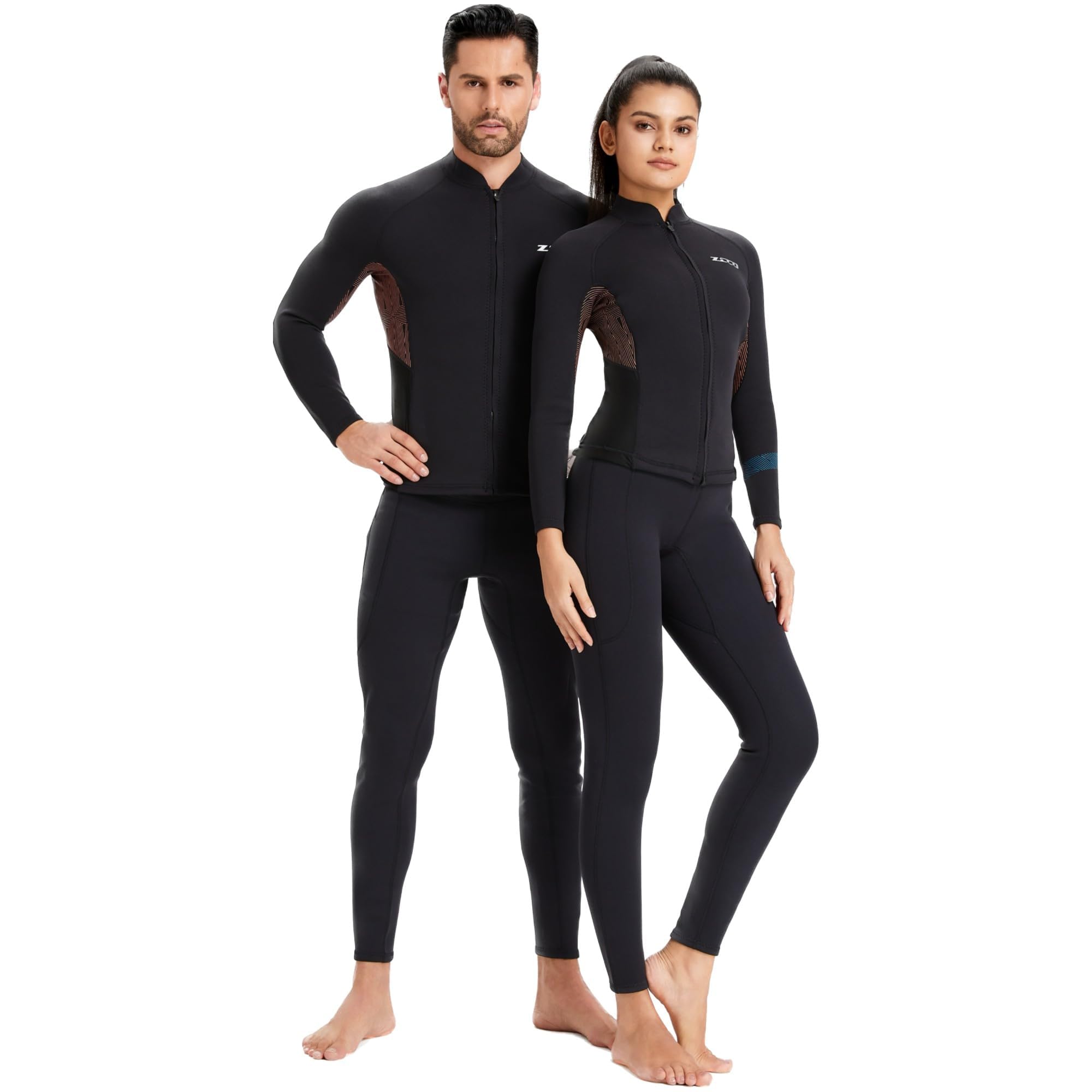 ZCCO Wetsuits Top Jacket 1.5mm Neoprene Suits Women Men Wetsuit