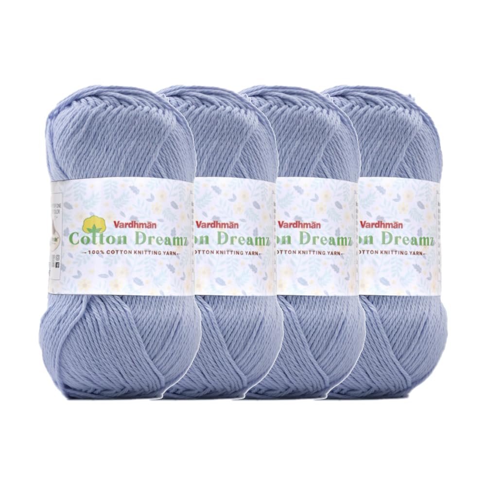 Vardhman Cotton Dreamz Yarn - 100g Pack -18