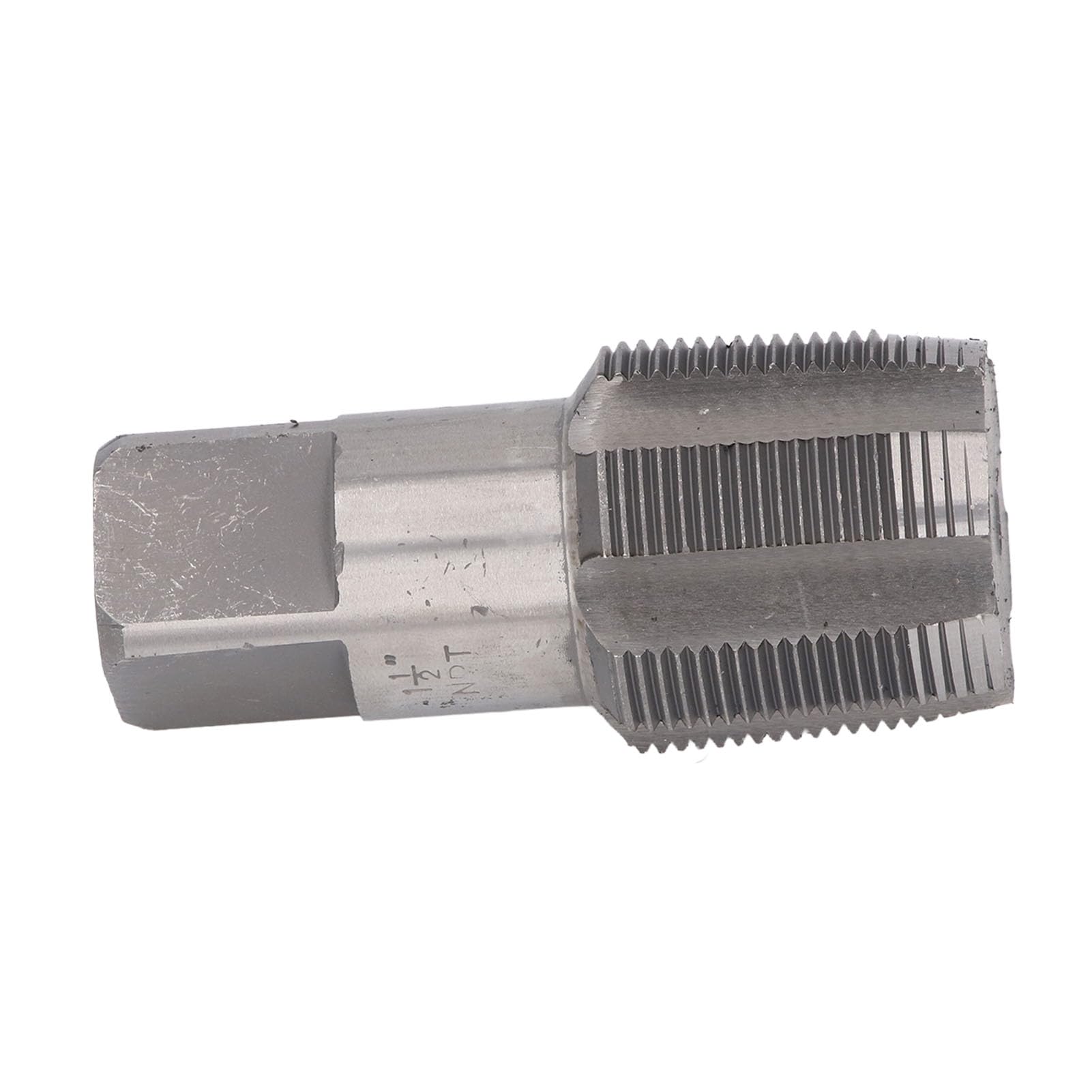 Ejoyous 1-1 2 Zoll NPT-Rohrgewindebohrer HSS-Rohrgewindebohrer für Gewindereparatur, Präzises Schneiden für Messing-Kupfer-Edelstahl-Klempnerarbeiten für Klempner und Heimwerker