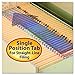 Smead File Folder, Reinforced Straight-Cut Tab (Not Undercut), Letter Size, Manila, 100 per Box (10310)