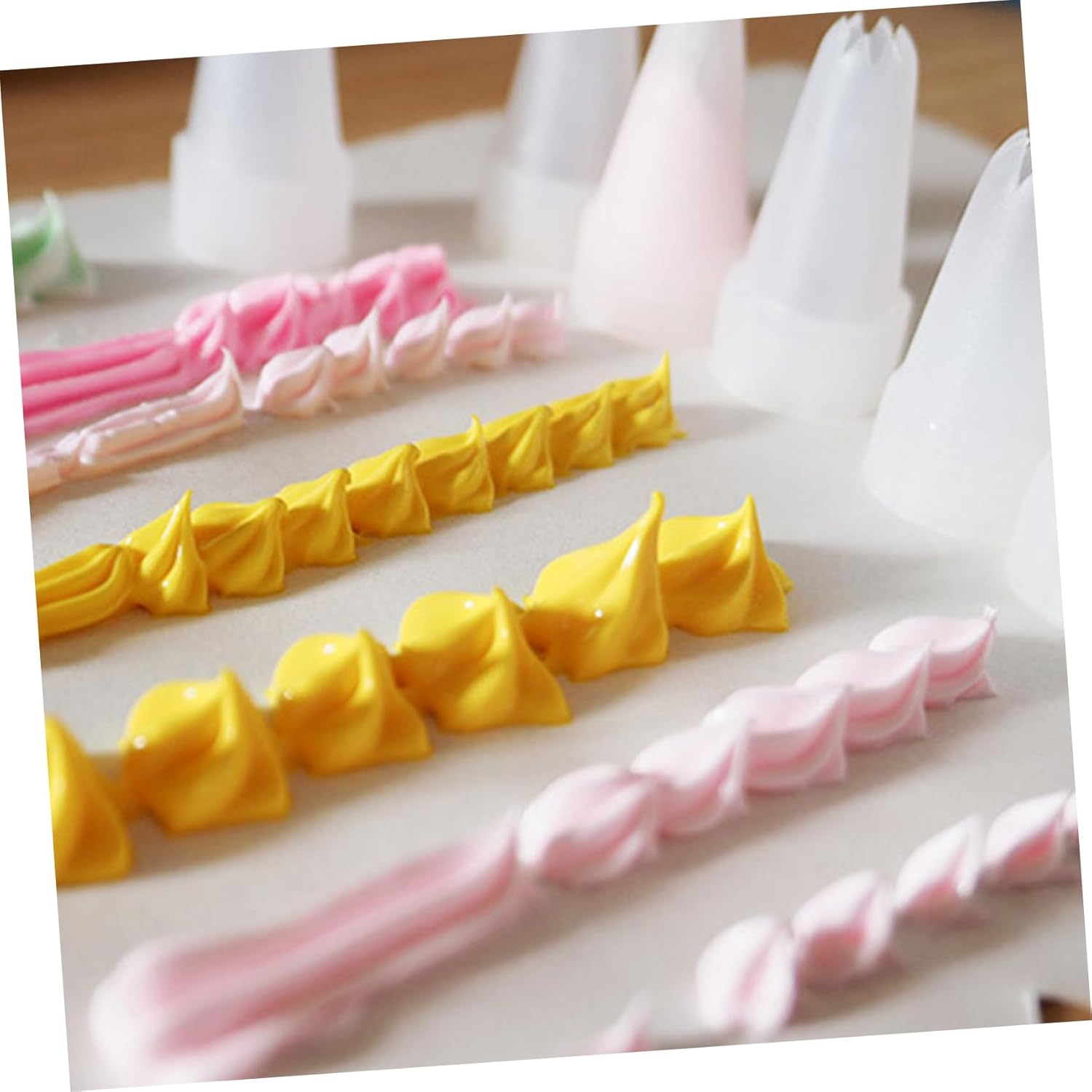 NUOBESTY 22 Pcs DIY Cream Glue Simulation Cream for Phone Case Decorating with Two Bottle Mouths Safe Material Easy Use and Storage Kawaii Pattern Random Color