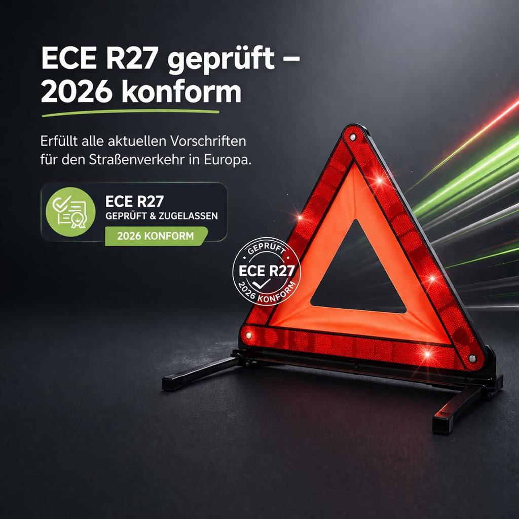 Promo Triangle De Présignalisation Homologué 453490 1 Gilet De Securite Offert 432712