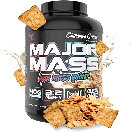 Vista 6 de VMI Sports Mayor Mass Lean Mass Gainer Proteína en polvo para ganancia muscular Polvo de proteína para ganar peso para hombres Ganador