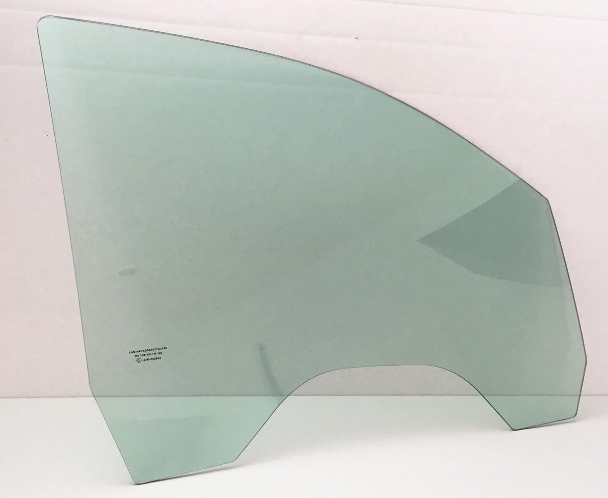 Passenger Right Side Front Door Window Door Glass Compatible with Chevrolet Silverado GMC Sierra 1500 2014-2018 / 1500Limited 2019/2500 3500 2015-2019/4500 5500 6500 2019-2021 4-Door Pickup Models