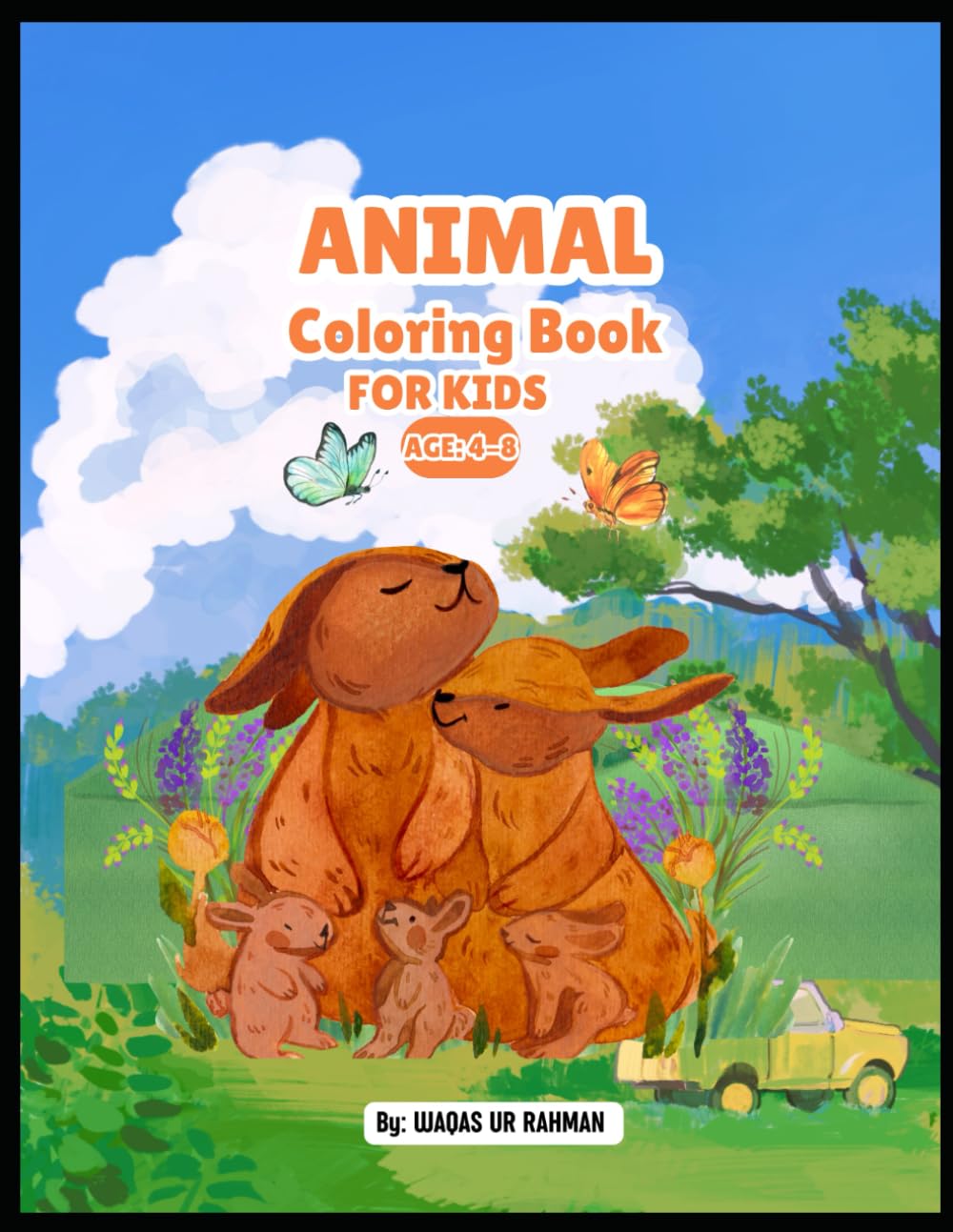 Cute Animals, Happy Scenes & Easy Big Shapes for Little Hands