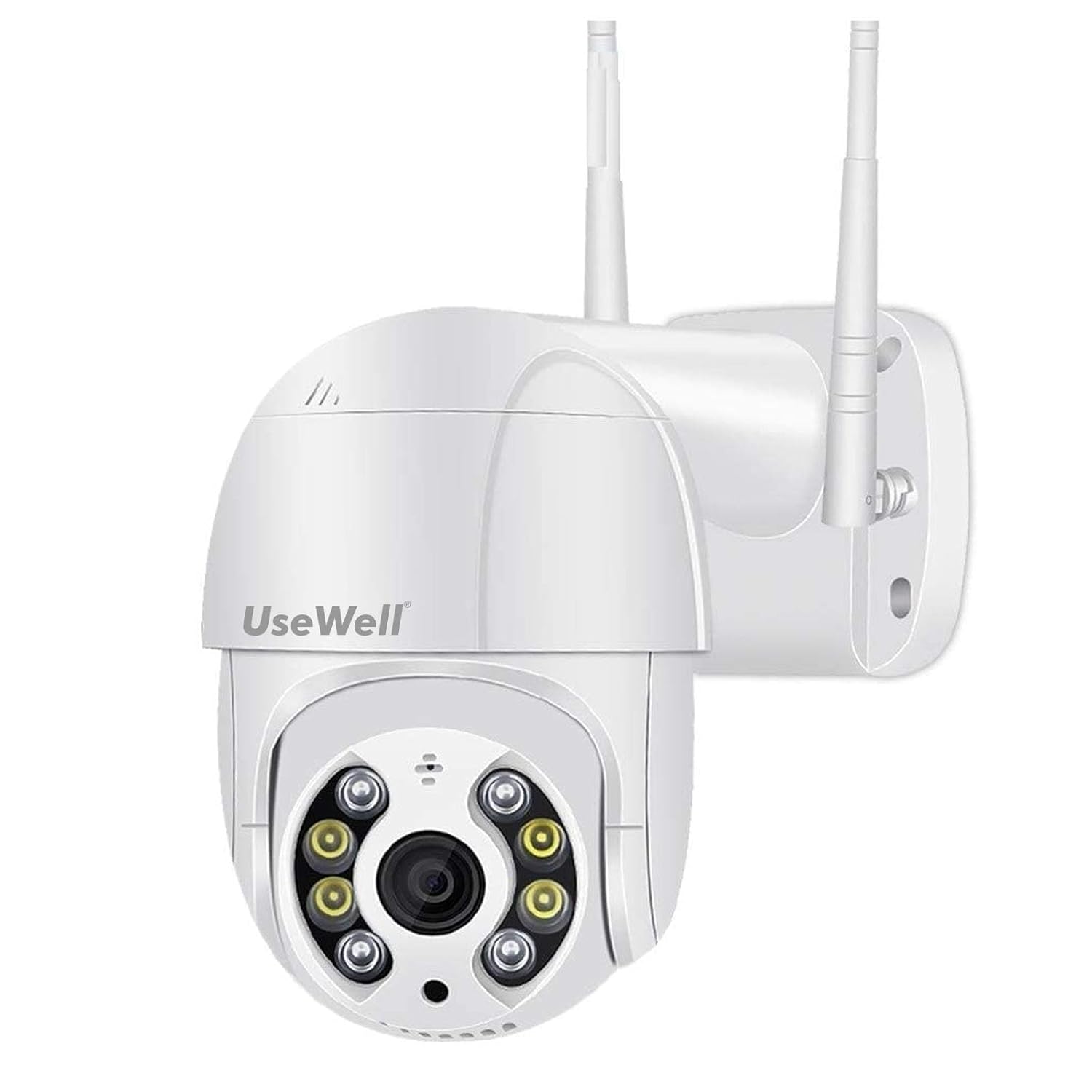 USEWELL 3MP-Out-Basic Wireless IP Network Camera | 3MP Full HD Video | WiFi Outdoor CCTV Camera | Night Vision | Motion Detection | Two-Way Audio | Waterproof Security Camera