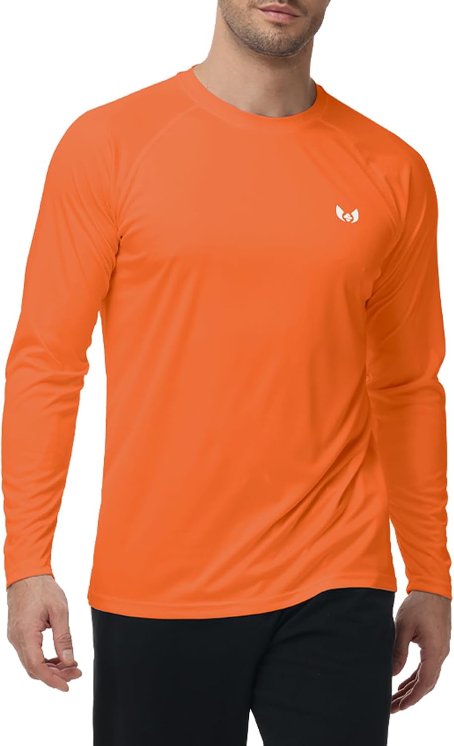 Corna Men's Short Sleeve T-Shirts, Lightweight Men's Workout Shirt, UPF 50+ Sun Protection Athletic Dry Fit Shirts for Men